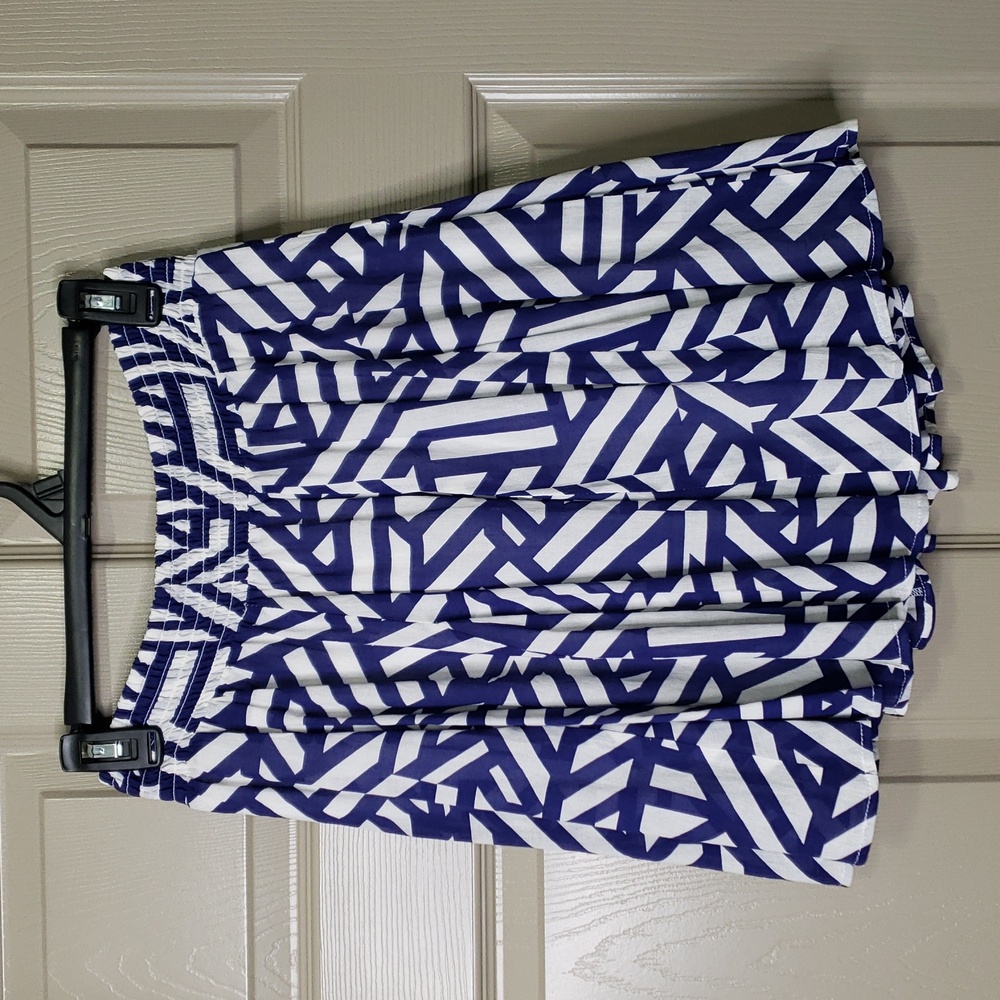 Anthropologie Maeve geometric print skirt size small